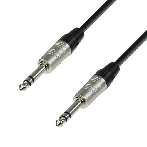 Adam Hall Cables 4 STAR BVV 0150 Symmetrisches Kabel REAN Klinke TRS | 1.5 m von Adam Hall Cables