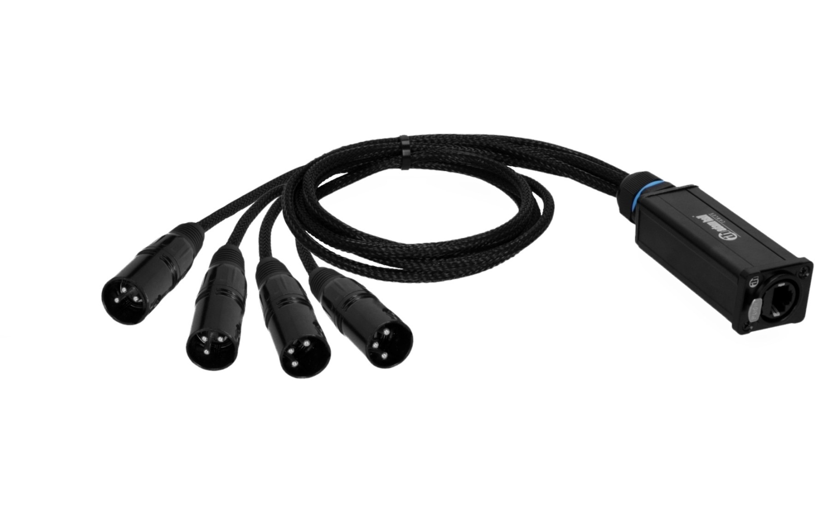 Adam Hall Cables 4 STAR CATBOX XM3 - Audio & DMX Adapter 3-Pol XLR Male x Cat.6a von Adam Hall