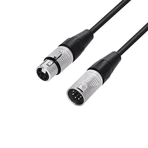 Adam Hall Cables 4 STAR DGH 0150 - DMX Kabel REAN XLR 5-Pol female auf XLR 5-Pol male, 1,5 m von Adam Hall