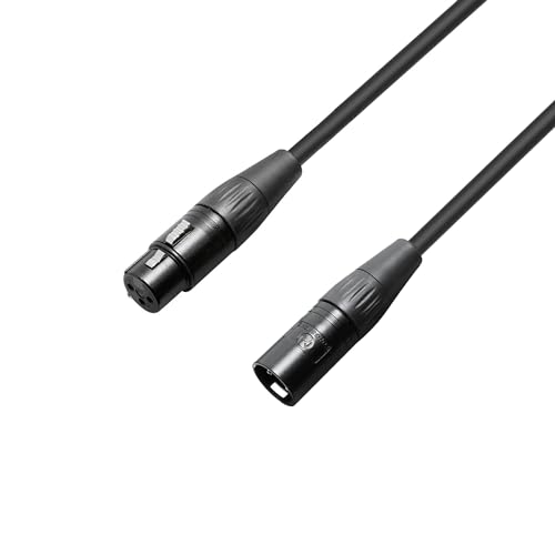Adam Hall Cables 4 STAR MMF 0500 KRYSTAL - Mikrofonkabel KRYSTAL EDITION XLR Female x XLR Male | 5 m Adam Hall Cables 4 STAR MMF 0500 KRYSTAL - Mikrofonkabel KRYSTAL EDITION XLR Female x XLR Male | 5 m von Adam Hall Cables
