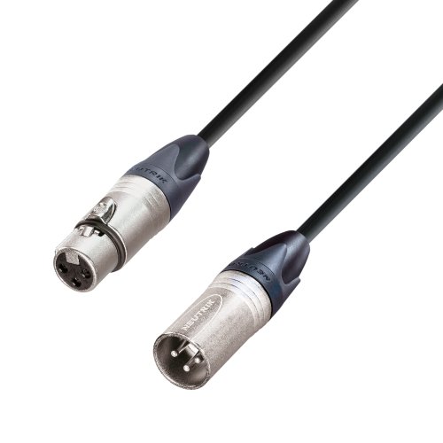 Adam Hall Cables 5 STAR DMF 1000 - AES/EBU Kabel Neutrik 110 Ohms Digital Audio XLR male auf XLR female 10 m von Adam Hall