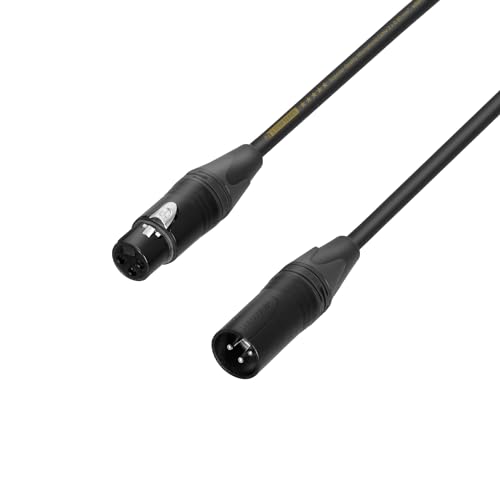 Adam Hall Cables 5 STAR MMF 0500 - Mikrofonkabel | Neutrik® XLR Female x XLR Male | 5 m von Adam Hall Cables