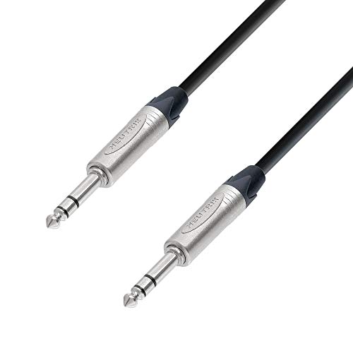 Adam Hall Cables 5 STAR BVV 0500 - Patchkabel Neutrik 6,3 mm Klinke stereo auf 6,3 mm Klinke stereo 5 m Adam Hall Cables 5 STAR BVV 0500 - Patchkabel Neutrik 6,3 mm Klinke stereo auf 6,3 mm Klinke stereo 5 m von Adam Hall Cables