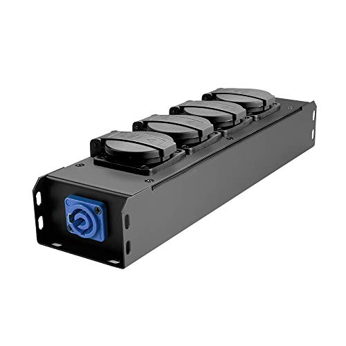 Adam Hall Cables PRO PORT 4 Stromverteiler 4 x IP54 Schuko out & 1 x PowerOut grey & 1 x PowerIn blue Adam Hall Cables PRO PORT 4 Stromverteiler 4 x IP54 Schuko out & 1 x PowerOut grey & 1 x PowerIn blue von Adam Hall cables