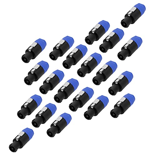 Adam Hall Connectors 4 STAR C SF4 ; 4-Pol Lautsprecher Steckverbinder, 20 Stück von Adam Hall