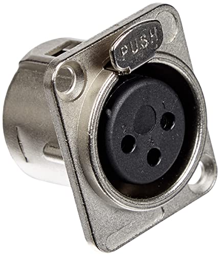 Adam Hall Connectors 7837 - Einbaubuchse XLR female D-Typ Adam Hall Connectors 7837 - Einbaubuchse XLR female D-Typ von Adam Hall