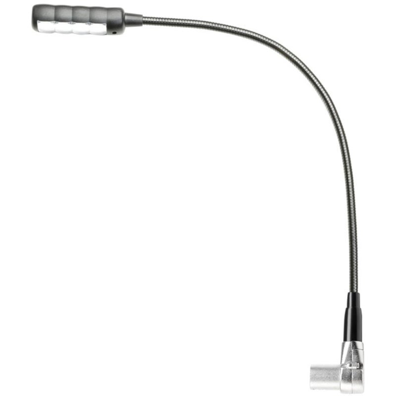 Adam Hall SLED 1 ULTRA XLR 3 A 3-Pin XLR Gooseneck Lamp with 4 COB LEDs von Adam Hall