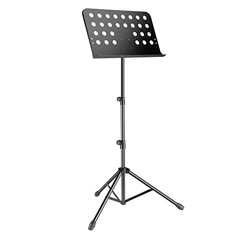 Adam Hall Stands SMS 11 PRO - Notenpult ausziehbar, klein incl. Tasche von Adam Hall