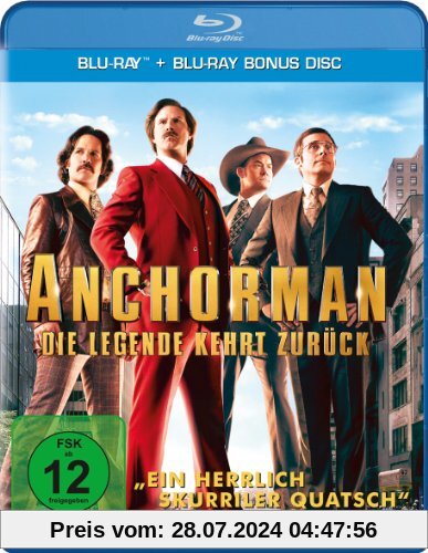 Anchorman - Die Legende kehrt zurück [Blu-ray] von Adam McKay