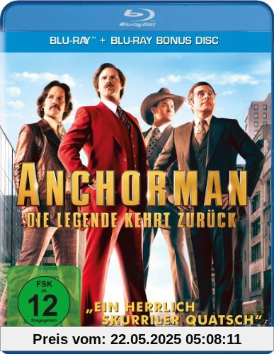 Anchorman - Die Legende kehrt zurück [Blu-ray] von Adam McKay