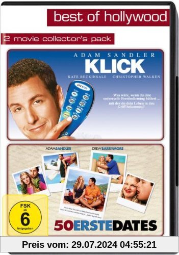 Best of Hollywood - 2 Movie Collector's Pack: Klick / 50 Erste Dates (2 DVDs) von Adam Sandler