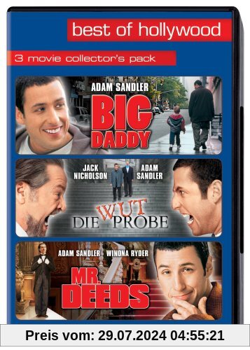 Big Daddy/Die Wutprobe/Mr. Deeds - Best of Hollywood (3 DVDs) von Adam Sandler