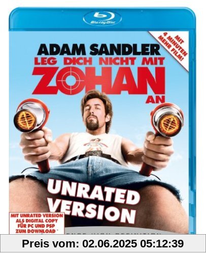 Leg dich nicht mit Zohan an - Unrated  (+ DigitalCopy-DVD) [Blu-ray] von Adam Sandler