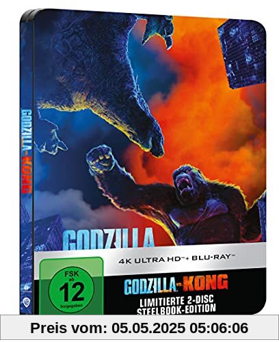 Godzilla vs. Kong - Steelbook [Blu-ray] von Adam Wingard