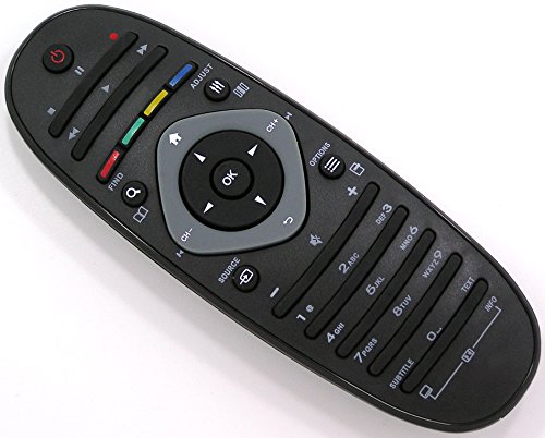 Ersatz Fernbedienung für Philips TV Fernseher Remote Control / PH12 / 32PFL8605K/02 32PFL9606H 32PFL9606H/12 32PFL9606K 32PFL9606K/02 Ersatz Fernbedienung für Philips TV Fernseher Remote Control / PH12 / 32PFL8605K/02 32PFL9606H 32PFL9606H/12 32PFL9606K 32PFL9606K/02 von Adapté pour Philips
