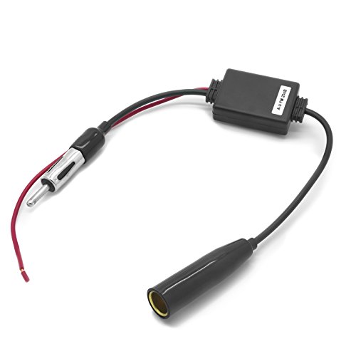 Adapter-Universe 20 dB Antennenverstärker AM/FM Signal Verstärker 12 V Autoradio KFZ Antenne passend für Universal von Adapter Universe