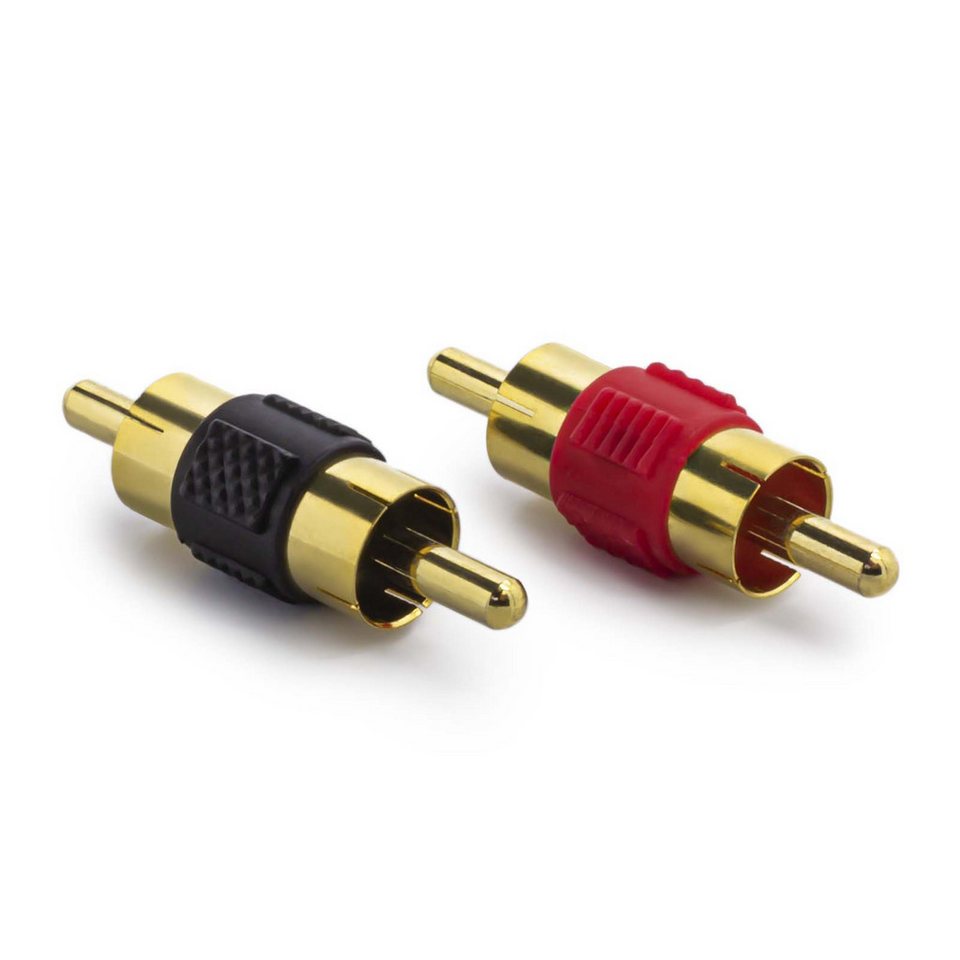 Adapter Universe 2x Audio Adapter Cinch Verbinder vergoldet 2 RCA Stecker Audio Video Video-Adapter Adapter Universe 2x Audio Adapter Cinch Verbinder vergoldet 2 RCA Stecker Audio Video Video-Adapter von Adapter Universe