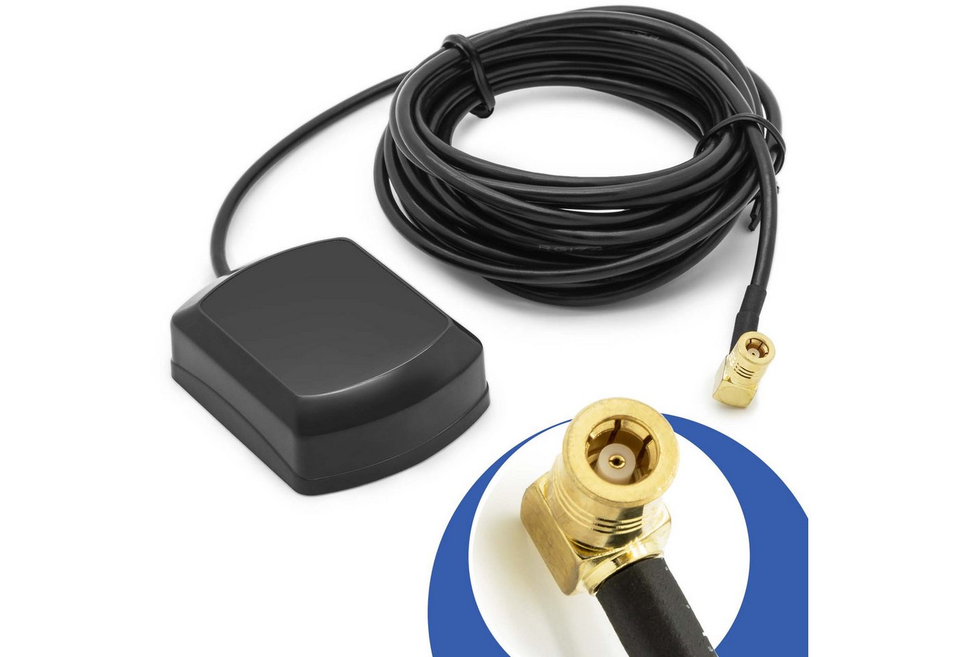 Adapter Universe 3m GPS Navi Antennen Kabel Auto Radio SMB Magnet KFZ PKW Autoradio-Scheibenantenne von Adapter Universe