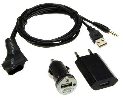 Auto Bluetooth AUX IN Adapter Kabel + Klinken Stecker + Lade Zigaretten Anzünder für Skoda Seat KFZ Radio Set Auto Bluetooth AUX IN Adapter Kabel + Klinken Stecker + Lade Zigaretten Anzünder für Skoda Seat KFZ Radio Set von Adapter Universe