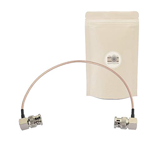 1 x Kabel 3G SDI 30 cm Winkel 90 ° 90 Grad RG179 unterstützt HD-SDI 3G SDI 4K 8K 75 Ohm. von Adaptout