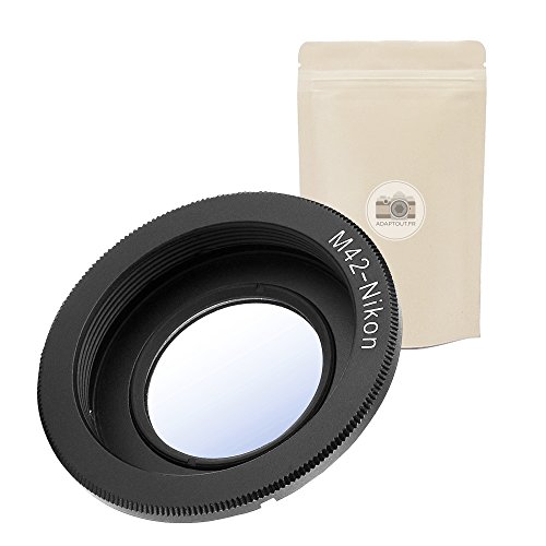 1x M42 AI ? Objektivadapterring für M42 Kompatibel mit Nikon AI F Lens Objektiv Adapter von Adaptout