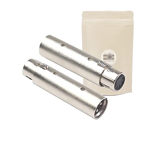 2 x Adapter DMX – XLR 5-polige Buchse auf DMX XLR 3-poliger Stecker 2 x Adapter DMX – XLR 5-polige Buchse auf DMX XLR 3-poliger Stecker von Adaptout