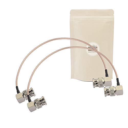 2 x Kabel 3G SDI 30 cm Winkel 90 Grad 90 Grad RG179 unterstützt HD-SDI 3G SDI 4K 8K 75 Ohm von Adaptout