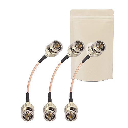 Adaptout 3 x Kabel 3G SDI 10 cm RG179 unterstützt HD-SDI 3G SDI 4K 8K 75 Ohm von Adaptout
