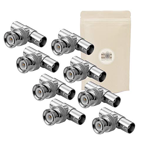 8X BNC-Adapter T coaxiale Splitter Video s-Video-Connector von Adaptout