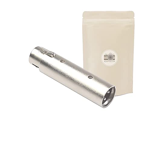 DMX Adapter - XLR 5 Pin Buchse auf DMX XLR 3 Pin Stecker von Adaptout