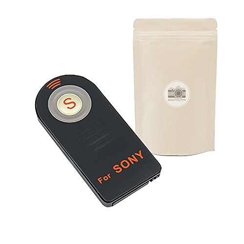 IR-Fernbedienung Wireless für Sony Kompatible A230 A290 A330 A450 A380 A390 A500 A550 A560 A700 A77 A65 A700 A850 A900 NEX-5 SLT-A33 SLT-A55V A65 A77 SLT-A99V NEX-5C NEX-6 NEX-7 NEX-5R NEX- 5n von Adaptout