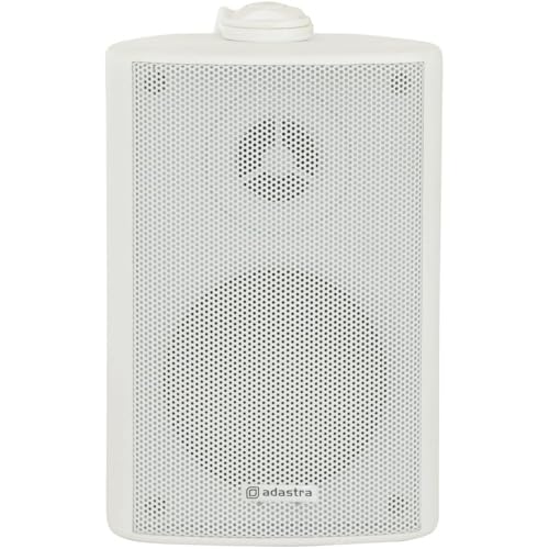 Adastra Lautsprecher, BP Serie, 5,25 Zoll (13,335 cm),100 V,90 W, wetterfest 60W 3" weiß von Adastra