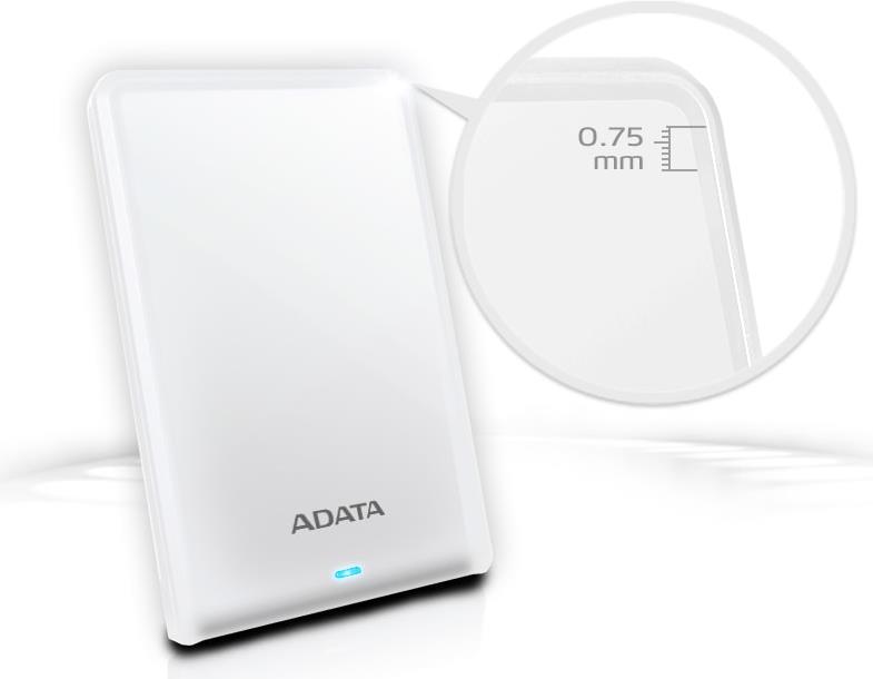 ADATA AHV620S-1TU3-CWH 1000GB Wei� Externe Festplatte (AHV620S-1TU3-CWH) von Adata