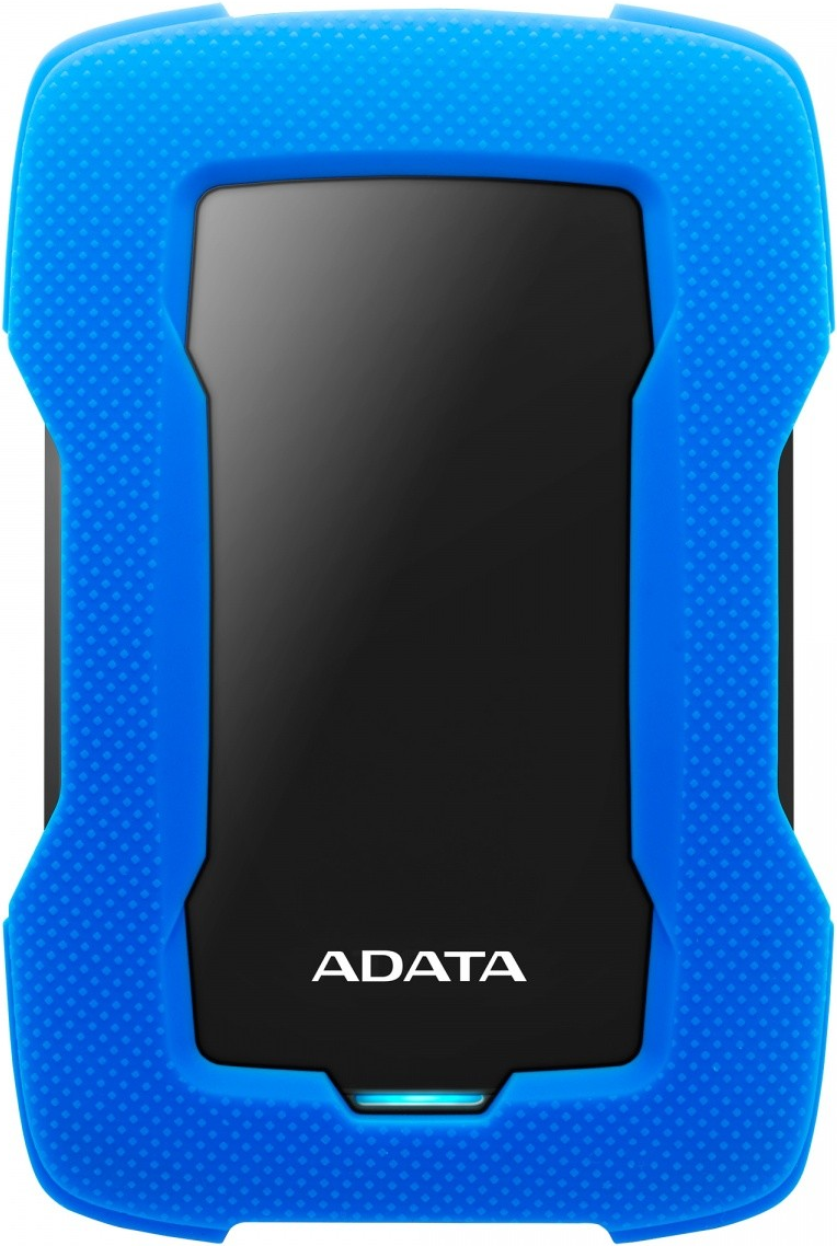 ADATA HD330 - Festplatte - 1 TB - extern (tragbar) - USB 3.1 - 256-Bit-AES - Blau von Adata
