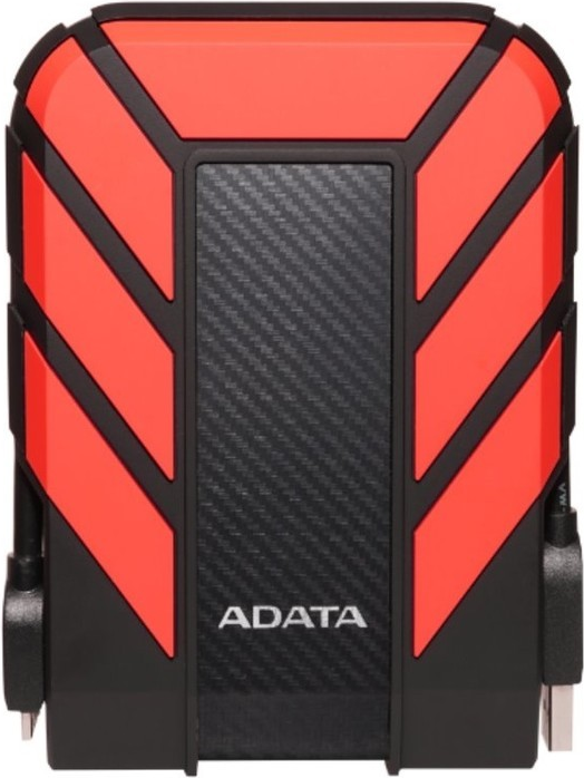 ADATA HD710P - Festplatte - 2TB - extern (tragbar) - 2.5" (6,4 cm) - USB 3,1 - Rot (AHD710P-2TU31-CRD) von Adata
