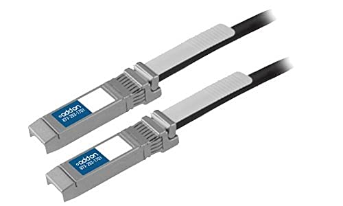 Add-On Computer Cisco Compatible 10GBase-CU SFP+ to SFP+ Direct Attach Cable (SFP-H10GB-CU0-5M-AO) von Add-On Computer Products