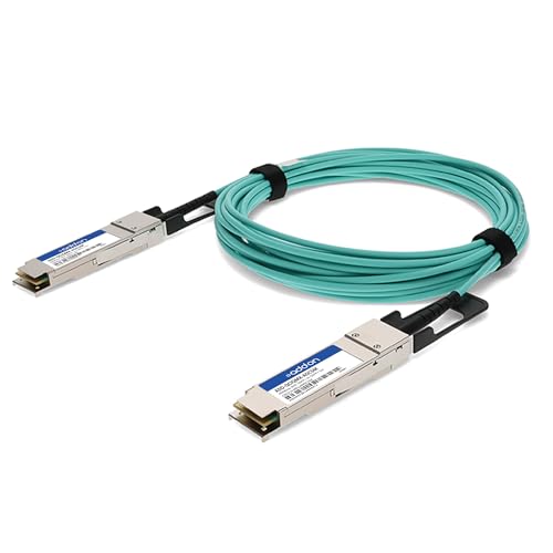 AddOn Cisco QSFP-40GE-LR4 TAA-konformer QSFP+-Transceiver 40GBase-LR4 (SMF, 1270 nm bis 13), kompatibel mit Cisco QSFP-40GE-LR4 von AddOn