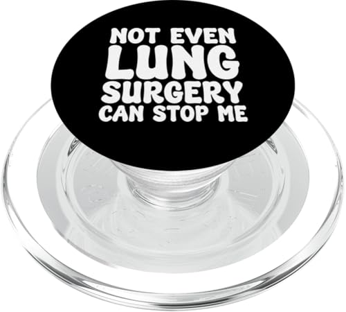 Lustige Lungenoperation, Erholung der Lungenoperation PopSockets PopGrip für MagSafe Lustige Lungenoperation, Erholung der Lungenoperation PopSockets PopGrip für MagSafe von Addictive Designs Medical Merch