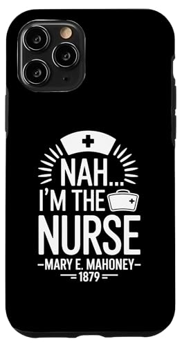 Nein, ich bin die Krankenschwester - Mary E. Mahoney 1879 - Erste schwarze Krankenschwester Hülle für iPhone 11 Pro Nein, ich bin die Krankenschwester - Mary E. Mahoney 1879 - Erste schwarze Krankenschwester Hülle für iPhone 11 Pro von Addictive Designs Medical Merch