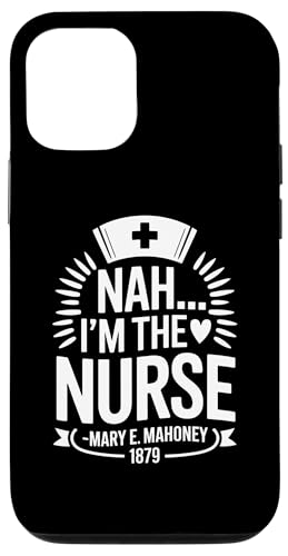 Nein, ich bin die Krankenschwester - Mary E. Mahoney 1879 - Erste schwarze Krankenschwester Hülle für iPhone 12/12 Pro Nein, ich bin die Krankenschwester - Mary E. Mahoney 1879 - Erste schwarze Krankenschwester Hülle für iPhone 12/12 Pro von Addictive Designs Medical Merch