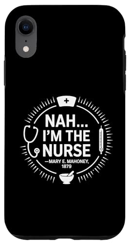 Nein, ich bin die Krankenschwester - Mary E. Mahoney 1879 - Erste schwarze Krankenschwester Hülle für iPhone XR Nein, ich bin die Krankenschwester - Mary E. Mahoney 1879 - Erste schwarze Krankenschwester Hülle für iPhone XR von Addictive Designs Medical Merch
