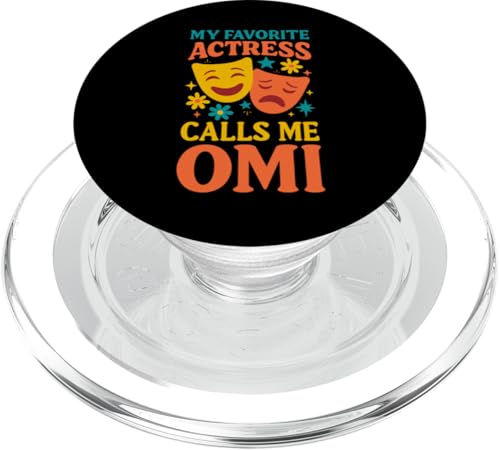 Meine Lieblingsschauspielerin nennt mich Omi Funny Theater Omi PopSockets PopGrip für MagSafe Meine Lieblingsschauspielerin nennt mich Omi Funny Theater Omi PopSockets PopGrip für MagSafe von Addictive Designs Theater Merch