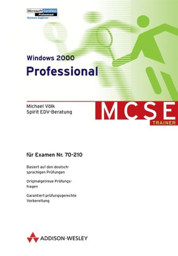 Windows 2000 Professional, 1 CD-ROMFür Examen 70-210. CD läuft unter Windows 95/98/2000/NT4.0/Me von Addison-Wesley
