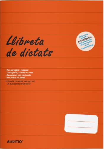 Additio D101 - Diktat-Notizbuch für Grundschule (Katalanisch) von Additio