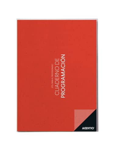 Additio P202 Programmierbuch, Rot von Additio