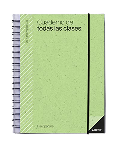 Additio P232 Notizbuch für alle Klassen, DP-Bewertung + Tagesplanung, Grün von Additio