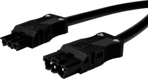 Adels-Contact 14876330 Netz-Anschlusskabel Netz-Stecker - Netz-Buchse Gesamtpolzahl: 2 + PE Schwarz Adels-Contact 14876330 Netz-Anschlusskabel Netz-Stecker - Netz-Buchse Gesamtpolzahl: 2 + PE Schwarz von Adels-Contact