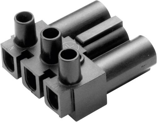 Adels-Contact 162053 Netz-Steckverbinder AC Stecker, gewinkelt Gesamtpolzahl: 2 + PE 16A Weiß von Adels-Contact