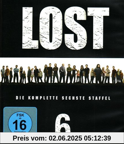 Lost - Die komplette sechste Staffel (5 Blu-rays) [Blu-ray] von Adewale Akinnuoye-Agbaje