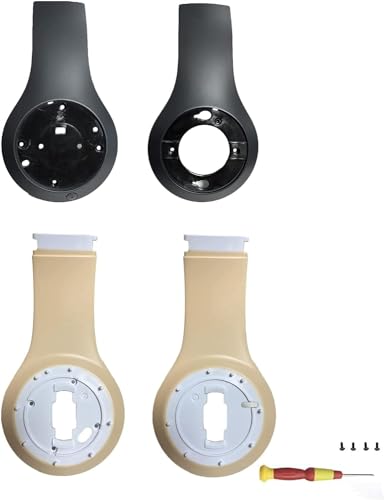 Adhiper Ersatz-Kopfhörergehäuse, Reparaturteile, kompatibel mit Studio3.0 Wireless Over-Ear-Kopfhörern, weiches und bequemes Kopfhörergehäuse (grau) von Adhiper